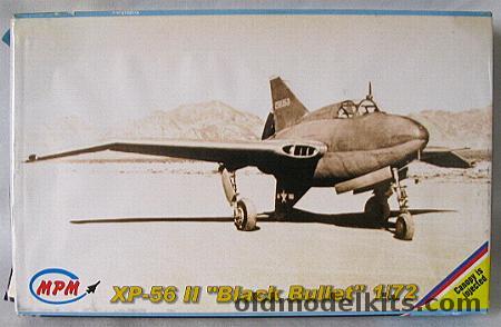 MPM 1/72 XP-56 II Black Bullet, 72510 plastic model kit